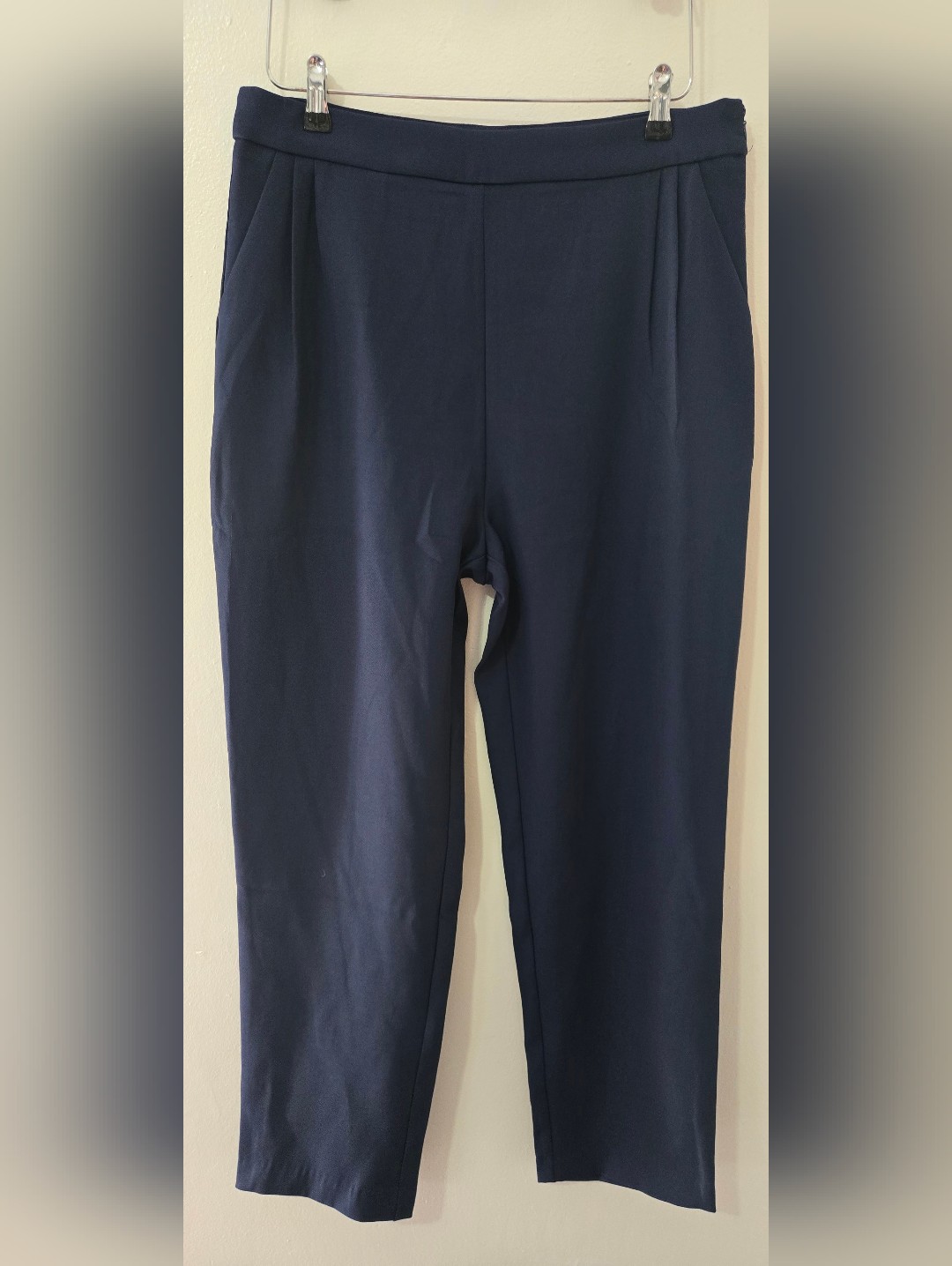 Nwt Lulus Classic Navy Pull-On Women's Trousers Xl